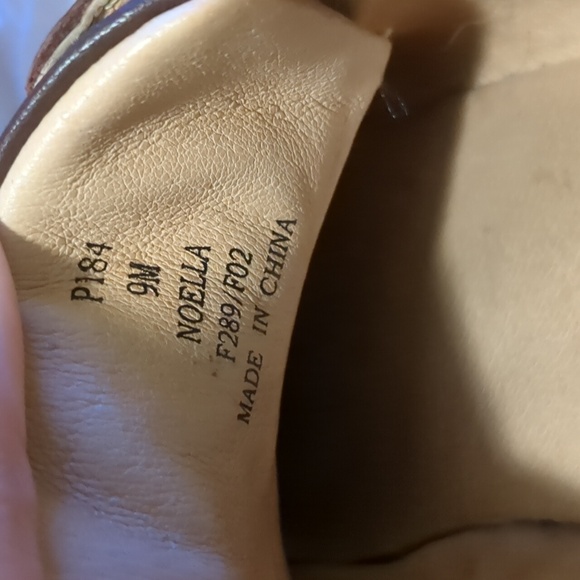 Coach noella brown sneaker/shoe size 9M - Picture 14 of 16